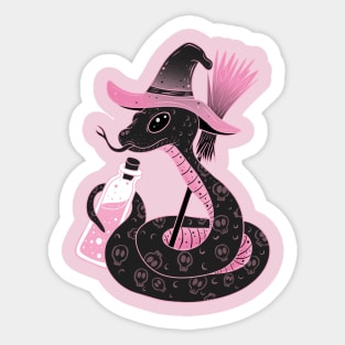 Witchy snake Sticker